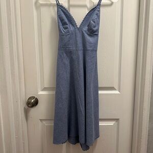 DKNY Light Blue Cotton Dress